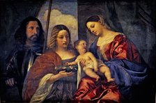  'Virgin with the Child and Saints' by Titian.