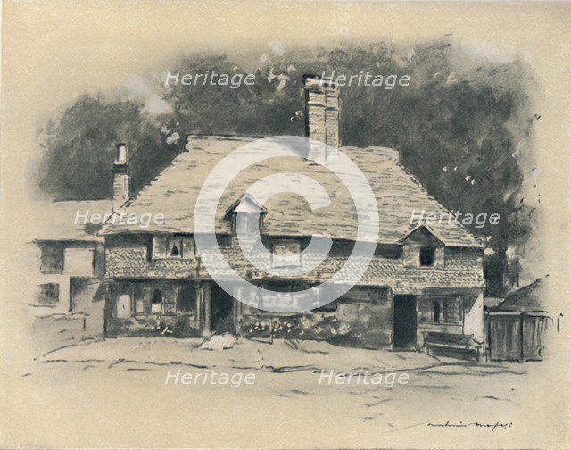 'A Cottage in Surrey', 1903. Artist: Mortimer L Menpes.