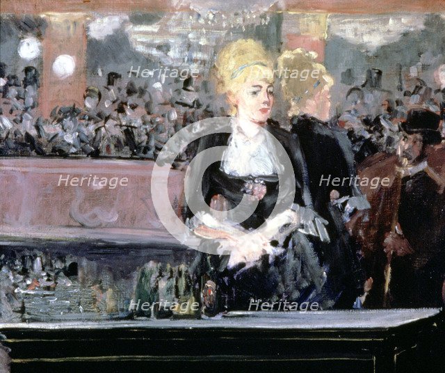 'Bar at Folies Bergere', 1881. Artist: Edouard Manet