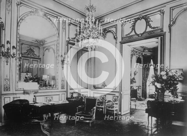 Col. House's Office, Paris, 3 Dec 1918. Creator: Bain News Service.