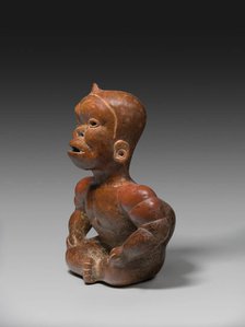 Seated Hunchbacked Dwarf, A.D. 300/400. Creator: Unknown.