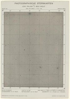 Photographische Sternkarten (March 17, 1906), 2268. Creators: Max Wolf, Johann Palisa.