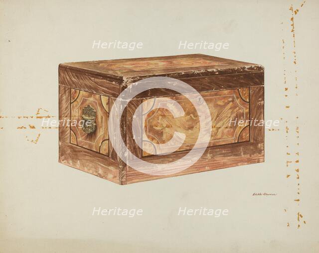 Chest, 1940. Creator: Edith Towner.