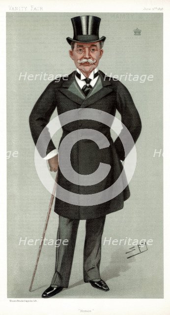 'Horace', Lord Farquhar, British financier and politician, 1898.Artist: Spy