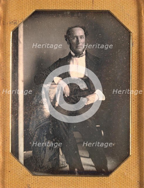 Dr. Edward Livingston, ca. 1841. Creator: Attributed to John Plumbe Jr..