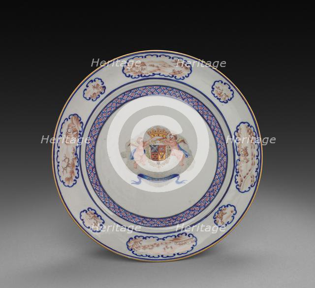 Plate, 1785-1800. Creator: Unknown.