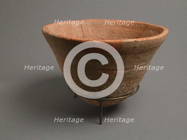 Bowl, Coptic, 4th-7th century. Creator: Unknown.