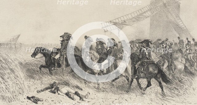 Etat-Major 1794, 1837. Creator: Auguste Raffet.