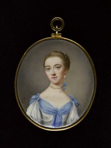 Portrait of a young woman, between 1700 and 1750. Creator: English School.