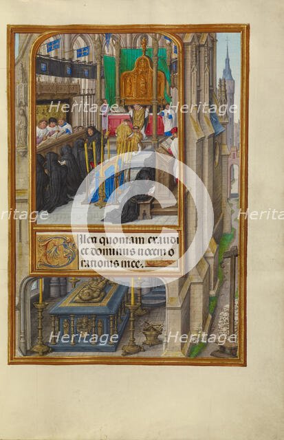 Office of the Dead; Spinola Hours, about 1510-1520. Creator: Master of James IV of Scotland.