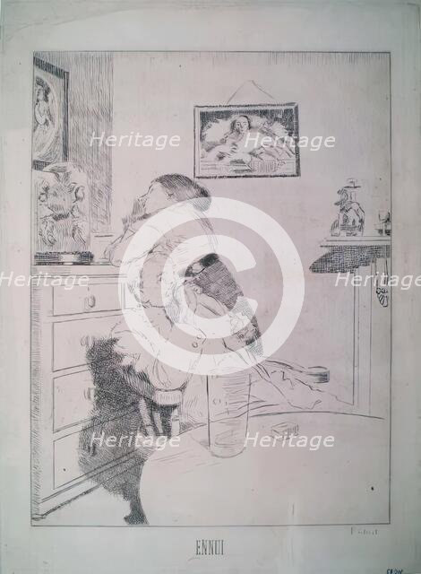 Ennui, c1910s. Creator: Walter Richard Sickert.