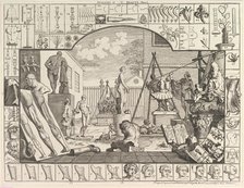 The Analysis of Beauty, Plate 1, March 5, 1753. Creator: William Hogarth.