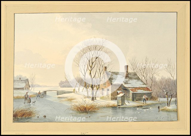 Old Church. Artist: Mánes, Antonin (1784-1843)