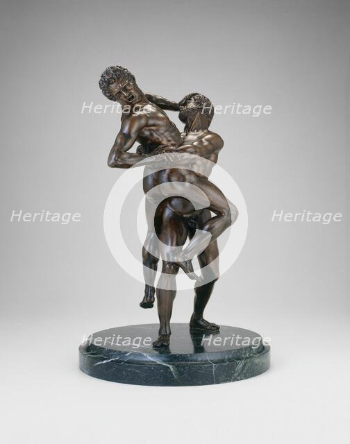 Hercules and Antaeus, 1600/25. Creator: Unknown.