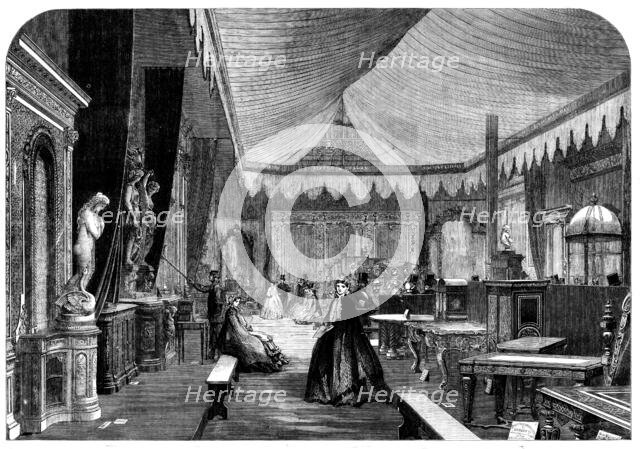 The International Exhibition: the Furniture Court..., 1862. Creator: Unknown.