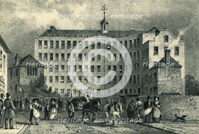 'Lace Manufactory, Tiverton', c1836, (1943).  Creator: Unknown.