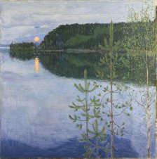 Spring Night, 1915. Creator: Gallen-Kallela, Akseli (1865-1931).