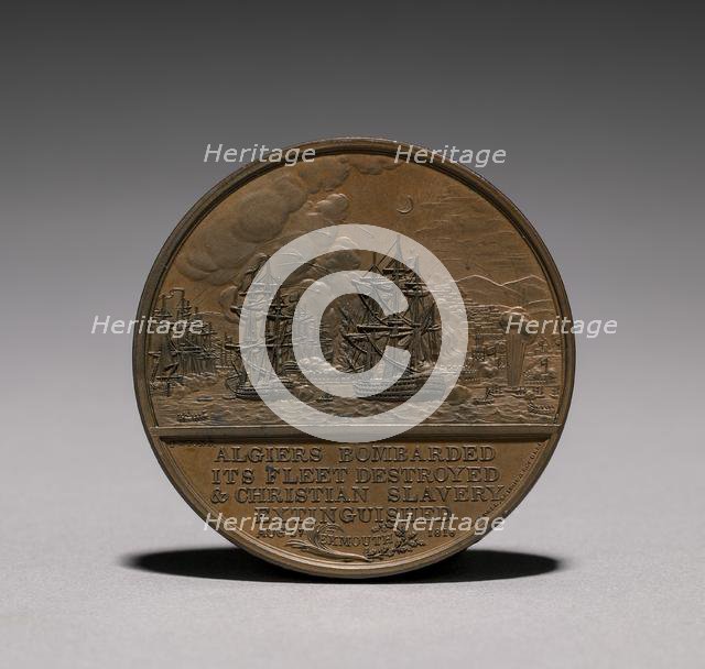 Medal: George, Prince Regent (reverse). Creator: Thomas Wyon (British, 1792-1817).