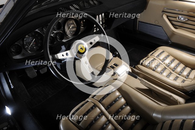 Ferrari 365 GTB 1972. Artist: Simon Clay.