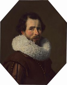 Portrait of a Gentleman Wearing a Fancy Ruff, 1627. Creator: Thomas de Keyser.