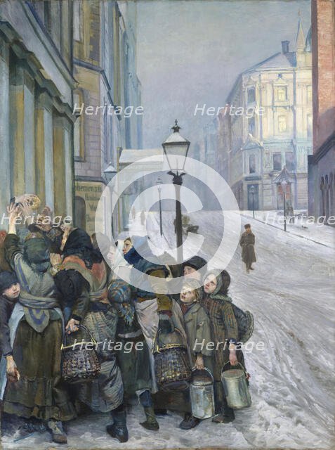 Struggle for Existence, 1889. Creator: Christian Krohg.