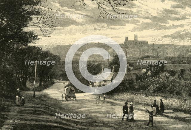 'Distant View of Lincoln', 1898. Creator: Unknown.