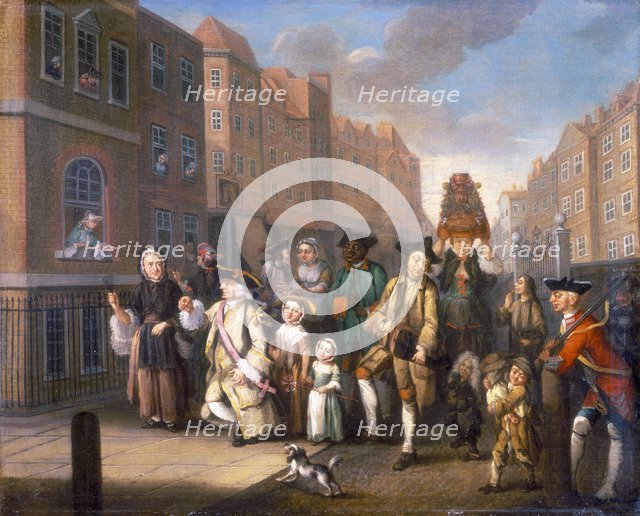 'May Morning', c1760. Artist: John Collet