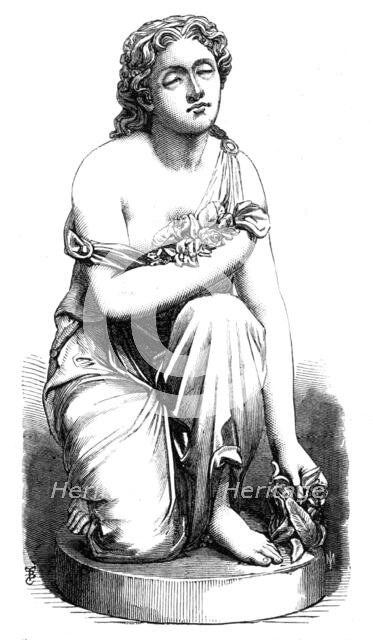 "Nydia, the Blind Flower-Girl of Pompeii...", by C. F. Fuller, in the Royal Academy exhibition, 1868 Creator: Unknown.