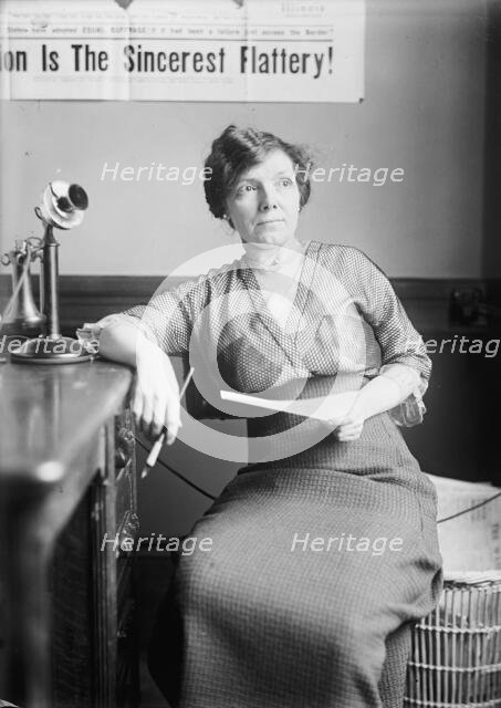 Antoinette Funk, Co-Chairman N.A.W.S.A., 1914. Creator: Harris & Ewing.