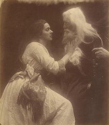 Vivien and Merlin, September 1874 . Creator: Julia Margaret Cameron.