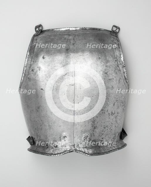 Backplate, Italy, c. 1560/70. Creator: Unknown.