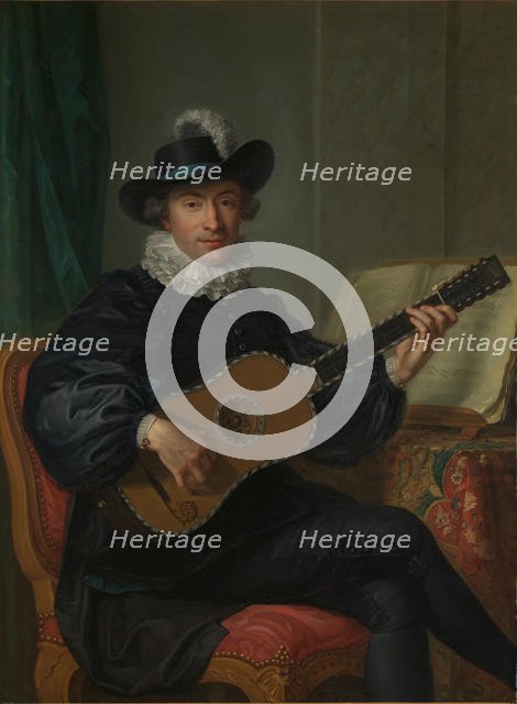 Portrait of Monsieur Aublet, ca. 1782. Creator: Guillaume Voiriot.