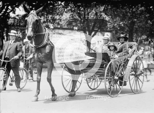 Jacob 'General' Coxey and Members of His Family, 1914.  Creator: Harris & Ewing.
