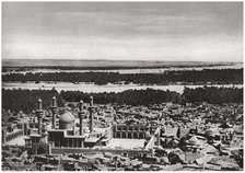 The Kadhimiya, the holy city near Baghdad, from an aeroplane, Iraq, 1925. Artist: A Kerim