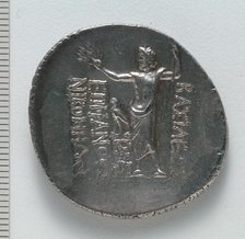 Tetradrachm: Zeus (reverse), 149-120 BC. Creator: Unknown.