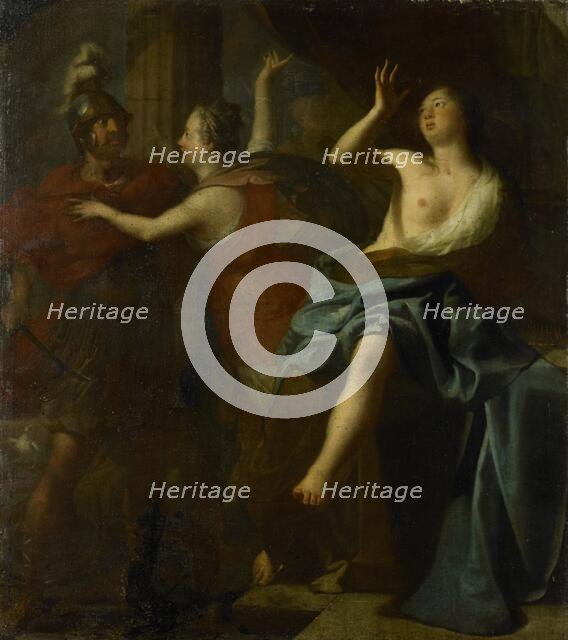 Tarquinius and Lucretia, 1700-1799. Creator: Anon.