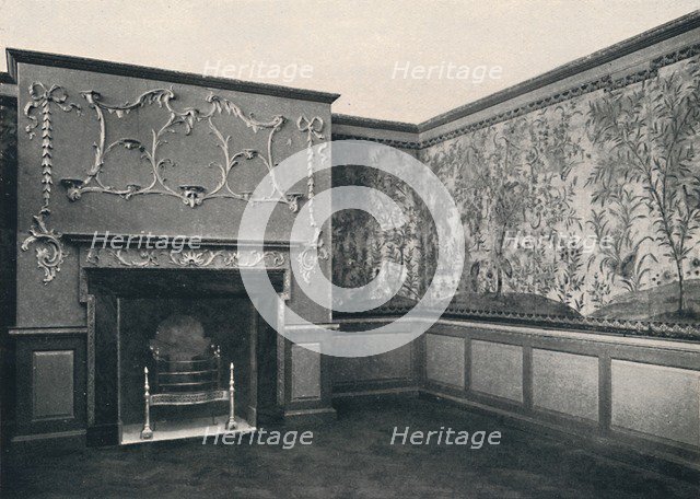 'Panelled Room from a Gloucestershire House,  (c1740),  1927. Artists: Edward F Strange, Unknown.