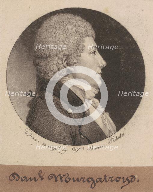 Daniel Murgatroyd, 1798. Creator: Charles Balthazar Julien Févret de Saint-Mémin.