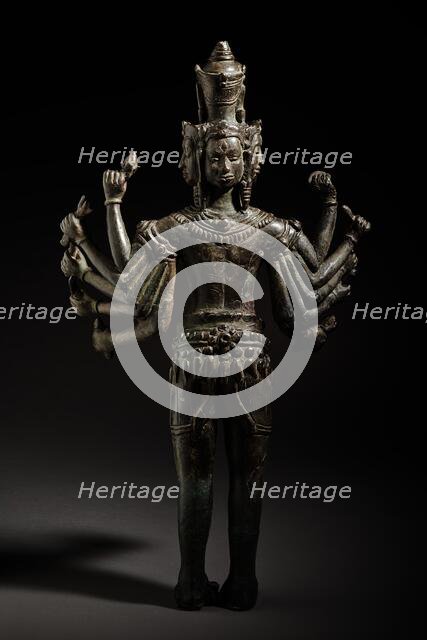 The Hindu God Shiva (image 1 of 6), 12th century. Creator: Unknown.