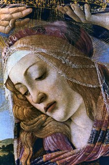 'Madonna of the Magnificat' (detail), 1482. Artist: Sandro Botticelli