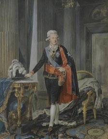 King Gustav III of Sweden, 1792. Creator: Nicolas Lavreince.
