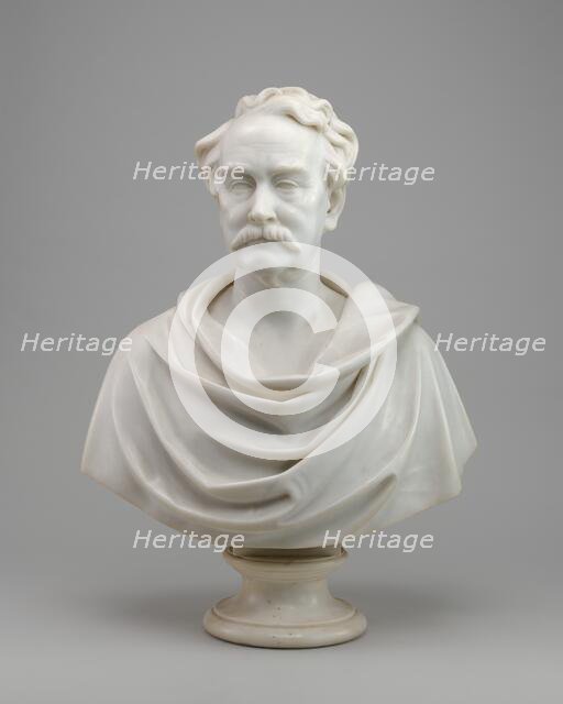 William Wilson Corcoran, 1874. Creator: William Henry Rinehart.