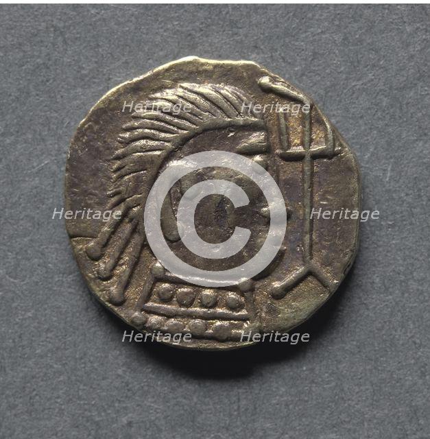 Witmen Tremissis (obverse), early 600s. Creator: Unknown.