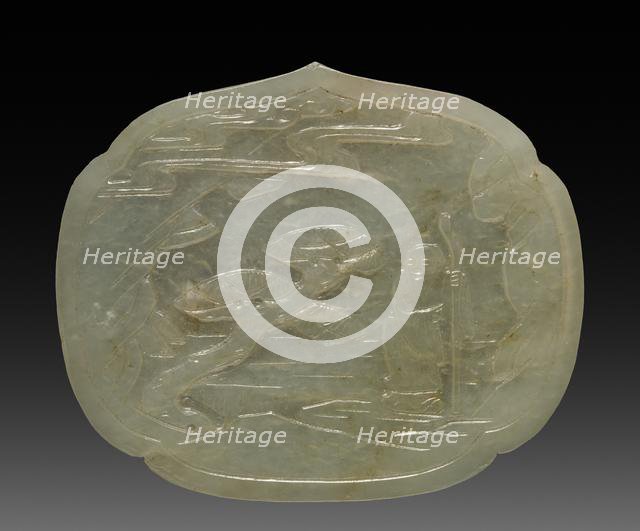 Plaque, 19th-20th Century. Creator: Unknown.