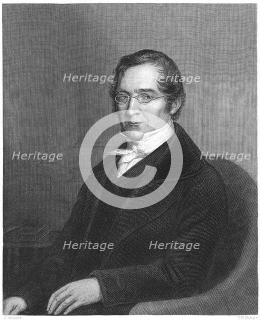 Joseph Louis Gay-Lussac, French chemist and physicist, c1860. Artist: Unknown