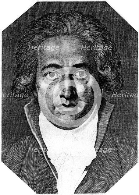 Johann Wolfgang von Goethe, German poet, dramatist and scientist, in 1791. Artist: Unknown