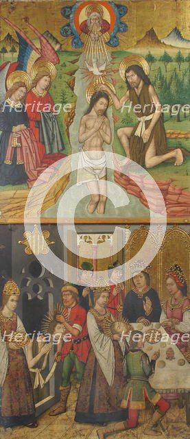 Panel from Saint John Retable, 1464-1507. Creator: Domingo Ram.