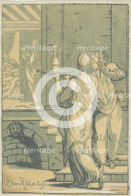 The Birth of the Virgin, 1722. Creator: Anton Maria Zanetti.