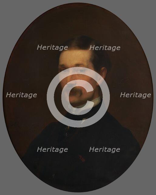 Portrait de Gustave Rozan, 1862. Creator: Gustave Ricard.