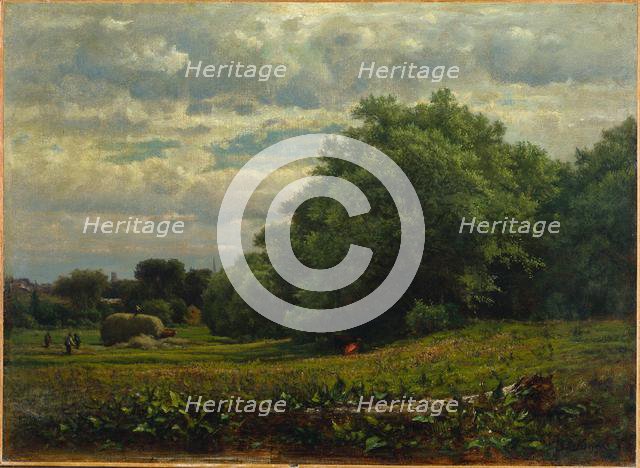 Harvest Time, 1864. Creator: George Inness (American, 1825-1894).